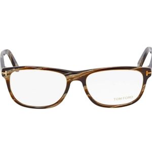 TF 48 hr Sale ☆ NEW Rare Tom Ford 5431-062 Unisex Brown Horn 53mm Eyeglasses